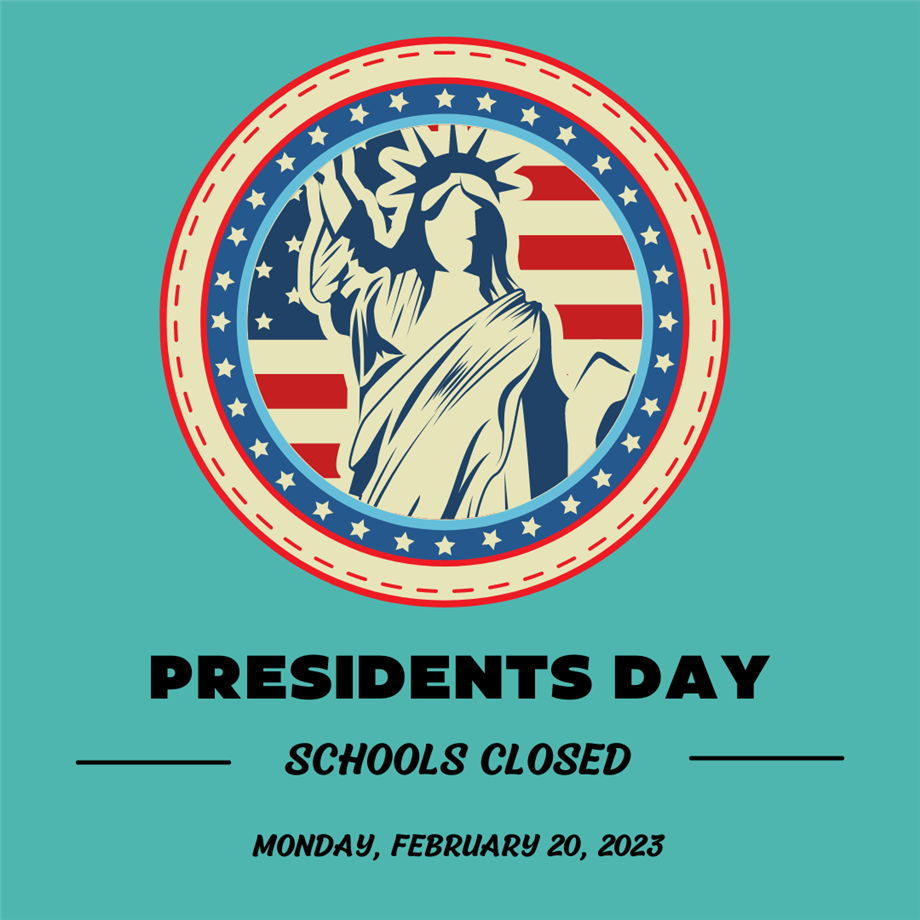  Statue of Liberty Presidents Day Graphic